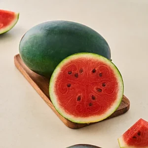 Naturally Grown Organic Watermelon – Fresh Summer Fruit, 1 pc 1.7 - 2.5 kg